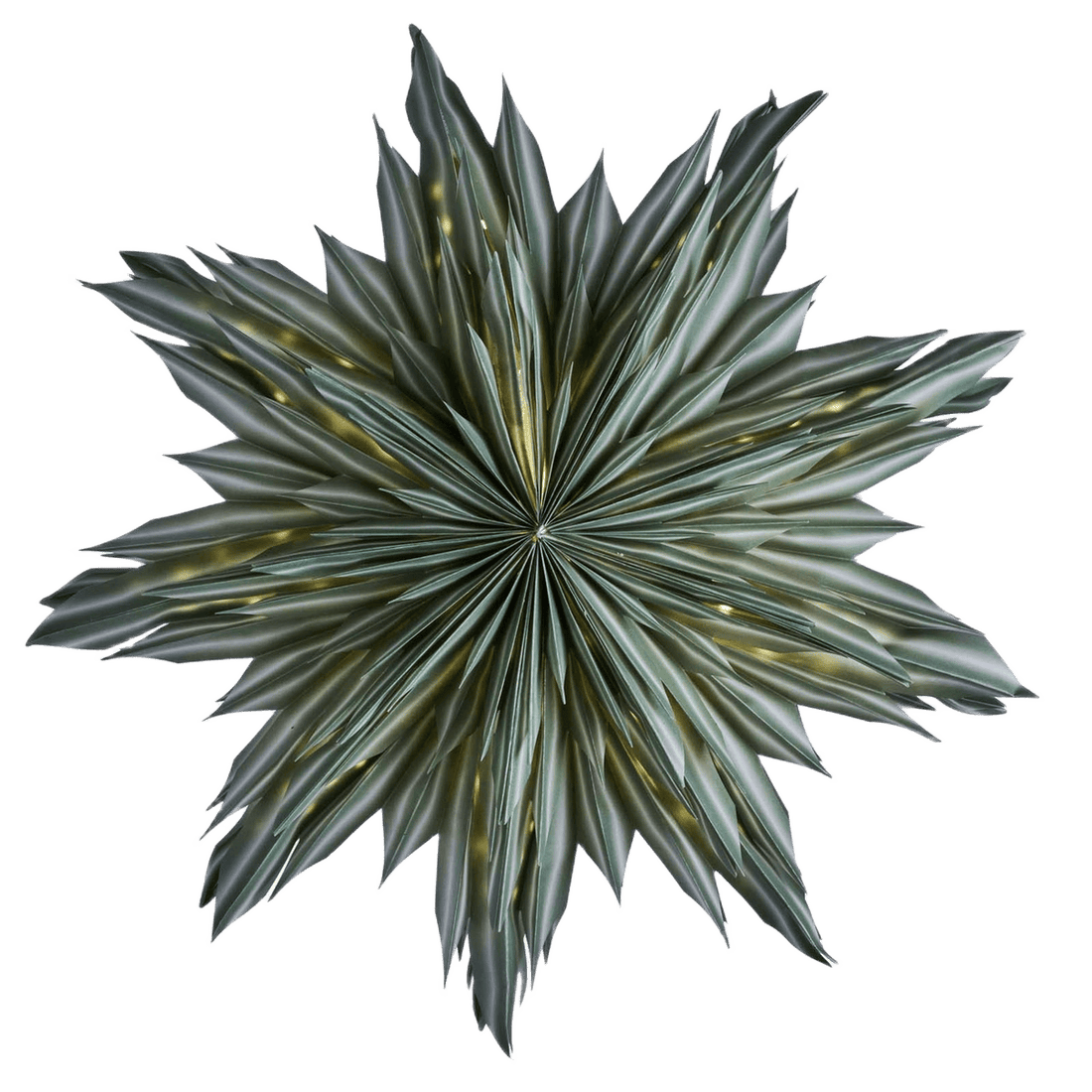 Helena er en grøn papirsstjerne fra Watt & Veke - perfekt til jul og som højtidspynt!