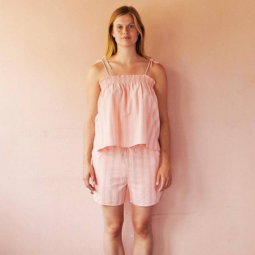 Stockholm Shorts - Øko Bomuld - Flamingo