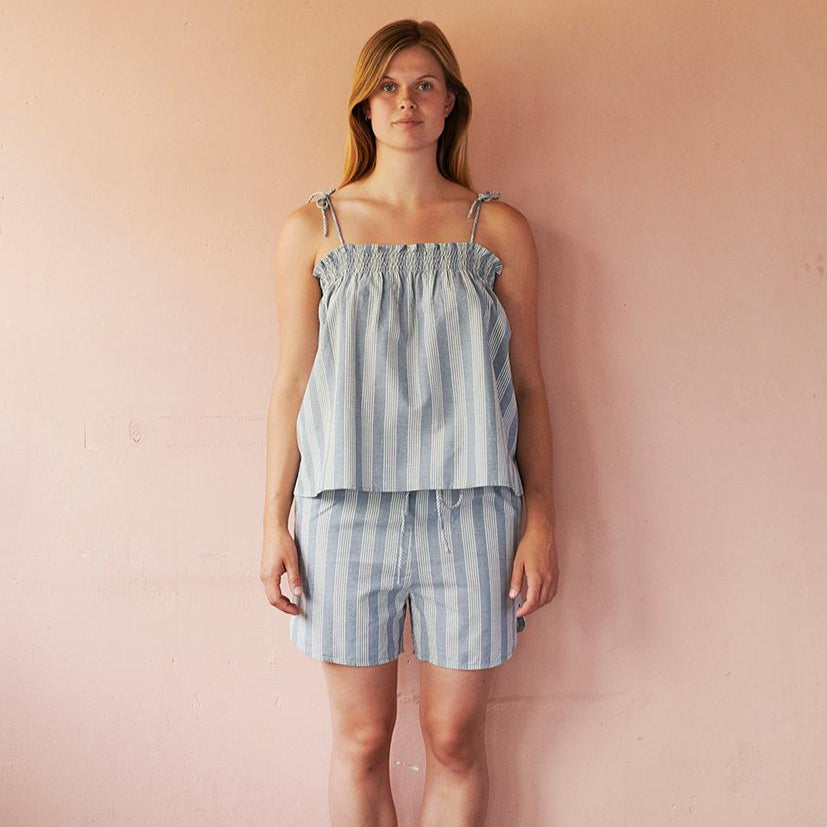 Stockholm Shorts - Øko Bomuld - Sea