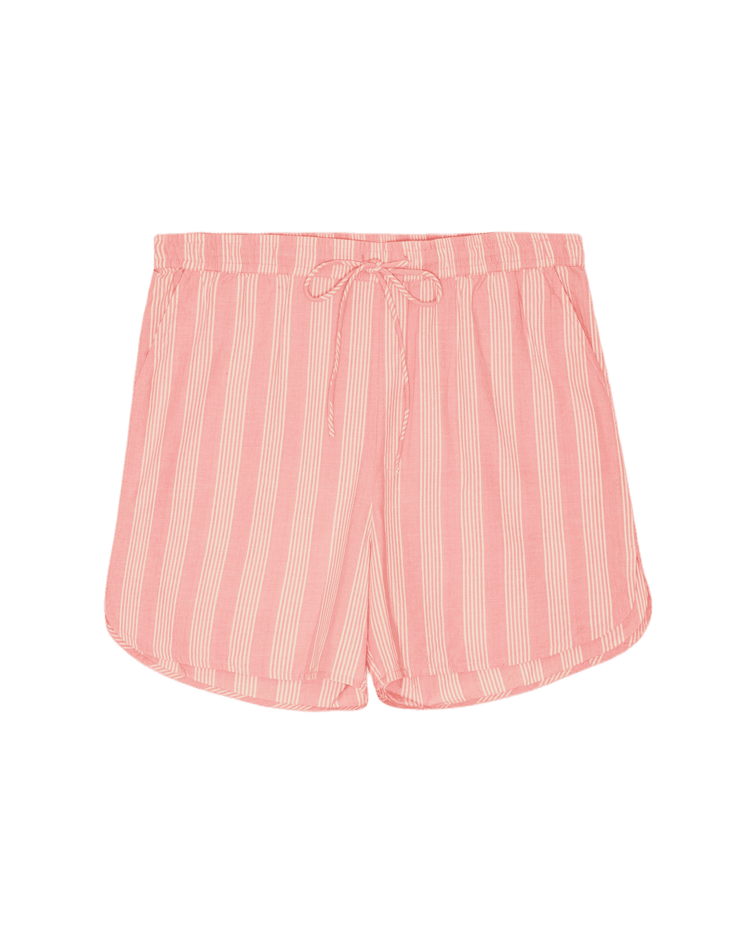 Stribet lyserøde shorts fra HABIBA
