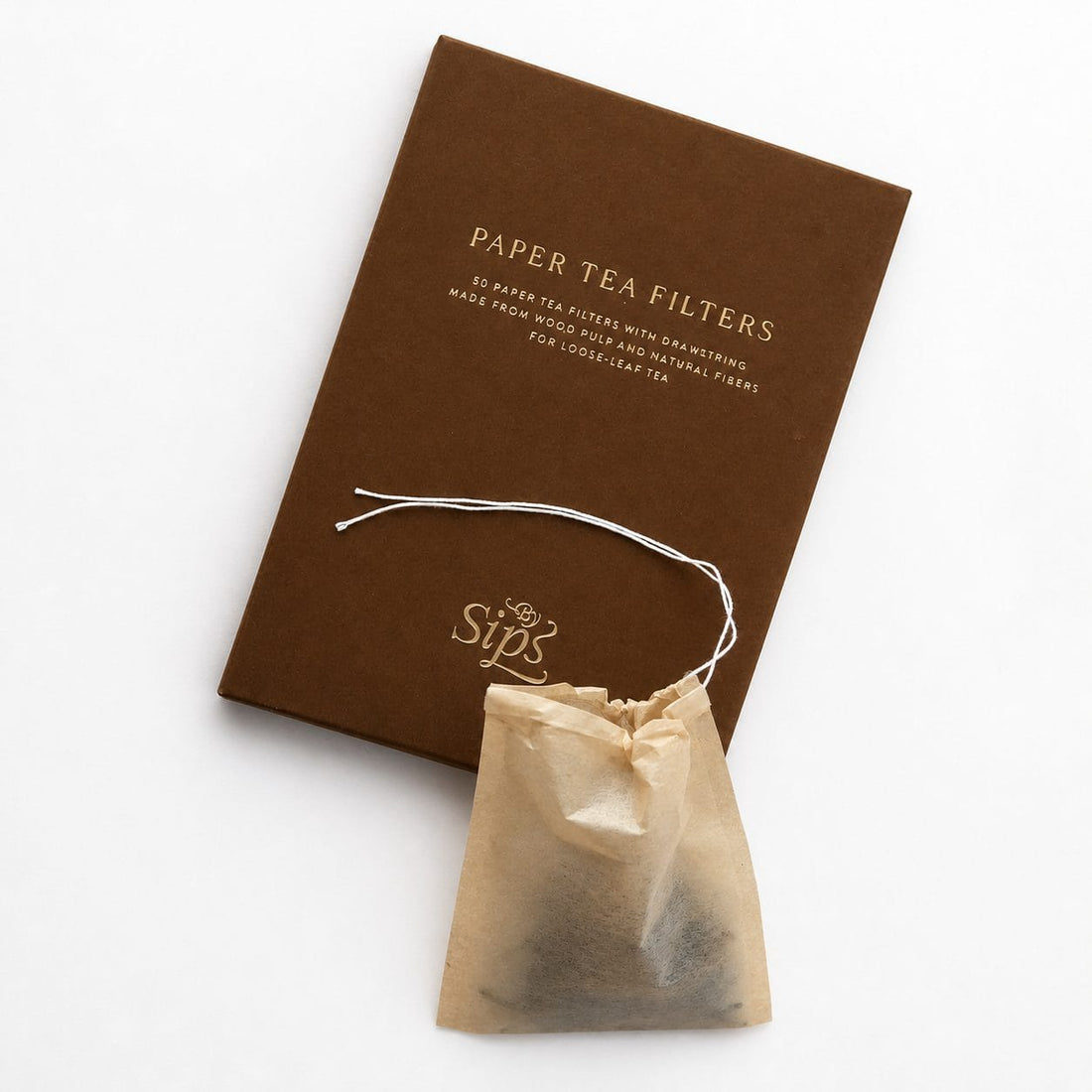 Tefiltre - Ubleget Papir