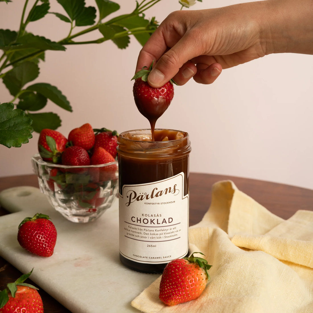 Chololade karamelsauce fra Parlans Konfektyr Stockholm