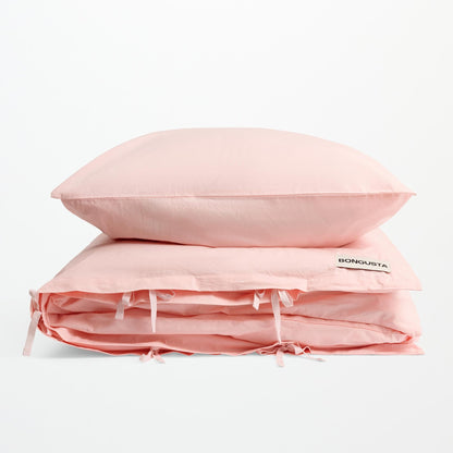 Sengetøj - Økologisk Bomuld - Blush