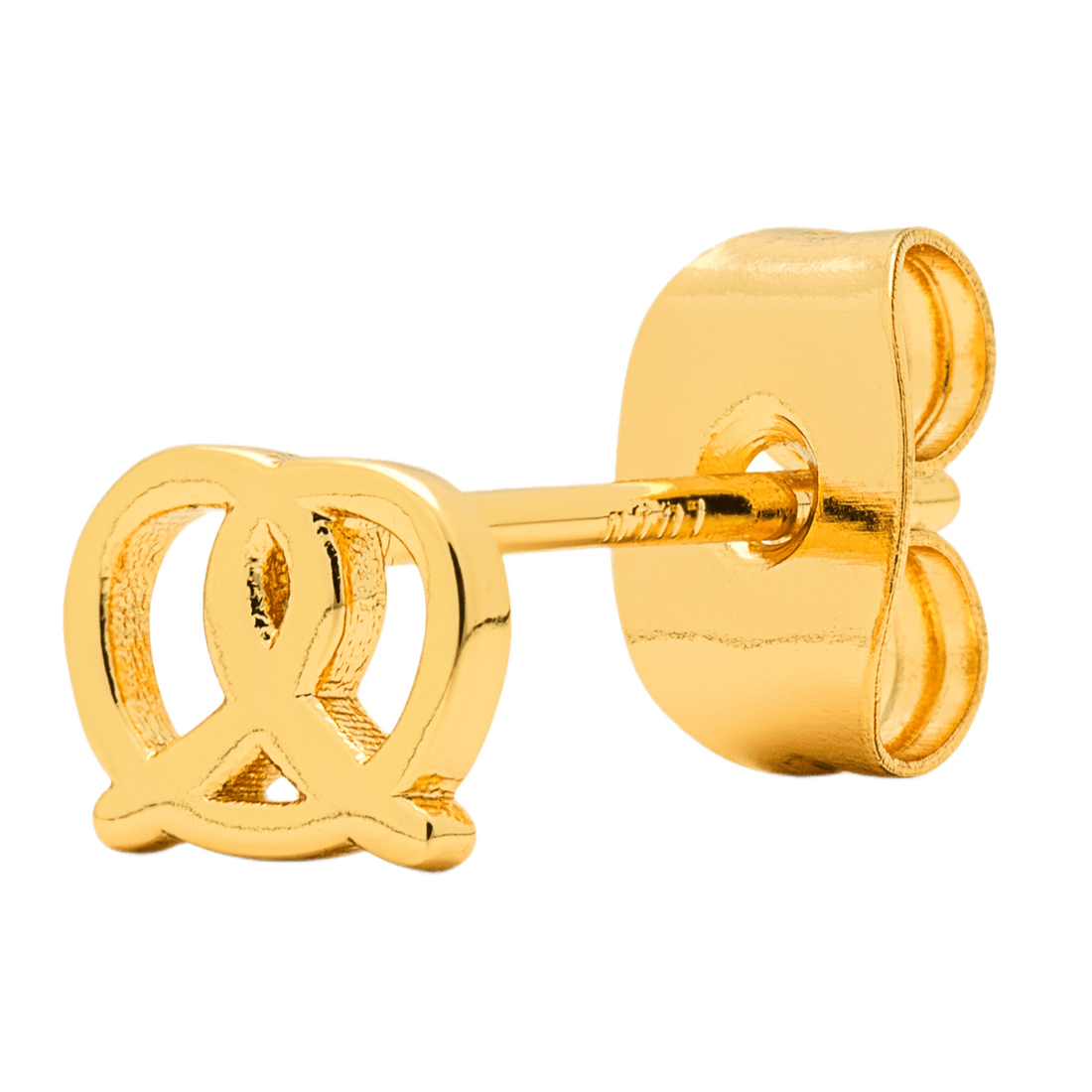 Ørering - Guld - Pretzel