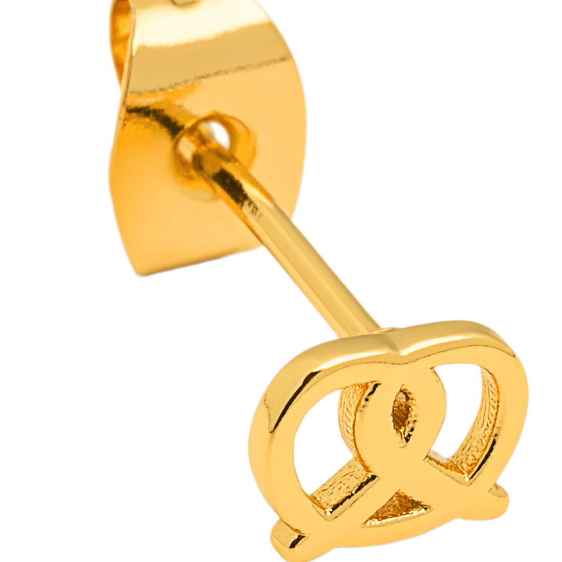 Ørering - Guld - Pretzel