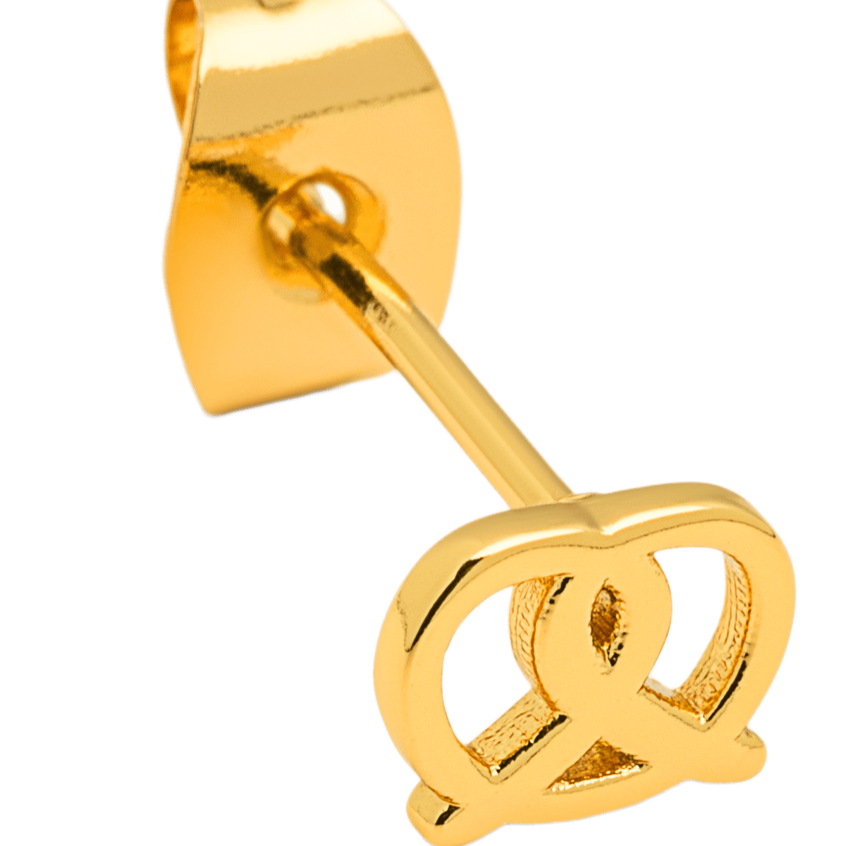 Ørering - Guld - Pretzel