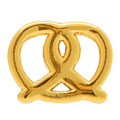 Ørering - Guld - Pretzel