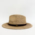 Sommerhat Itana fra rabarany, lavet i naturmaterialet raffia.