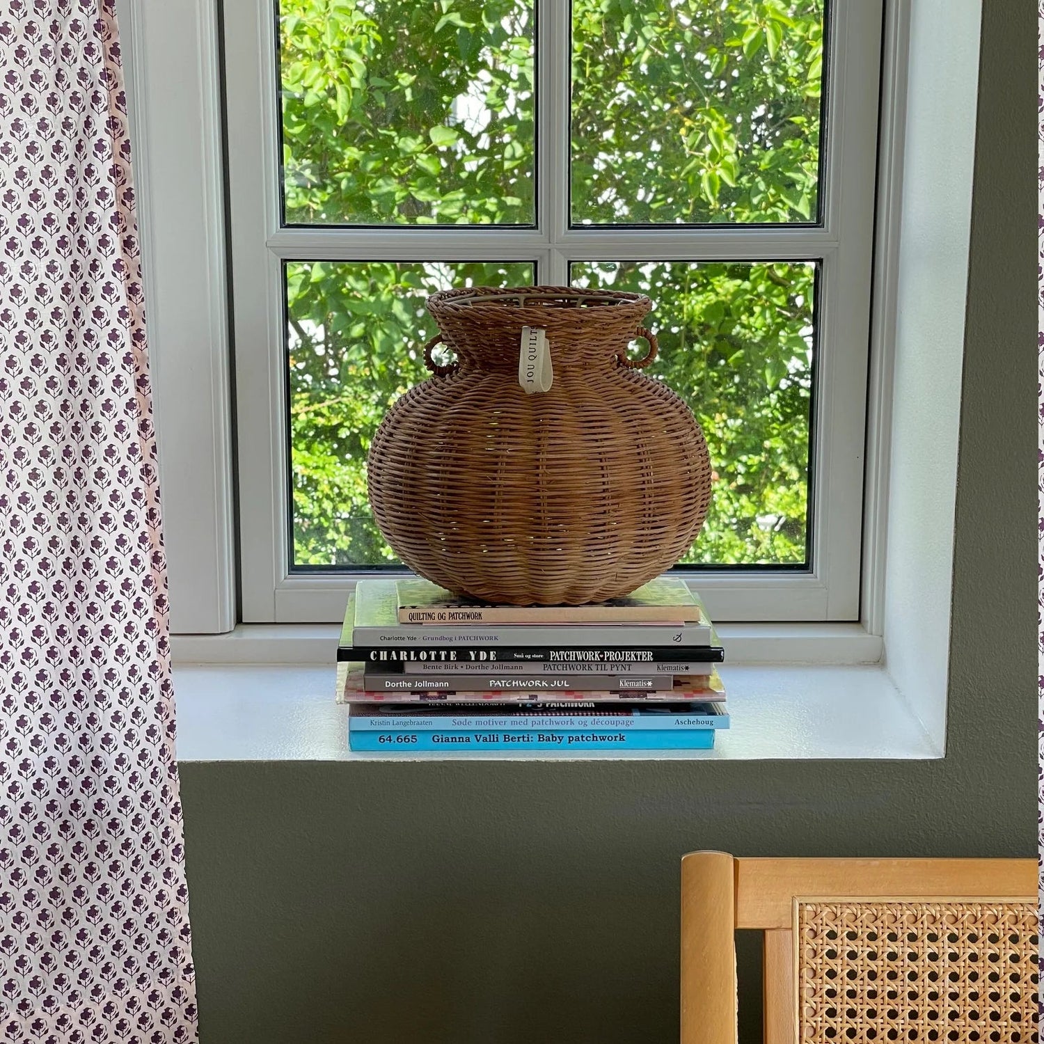 Jou Rattan Lille Vase