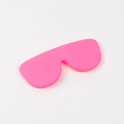 Foldbart brilleetui i pink silikone fra Lups The Case