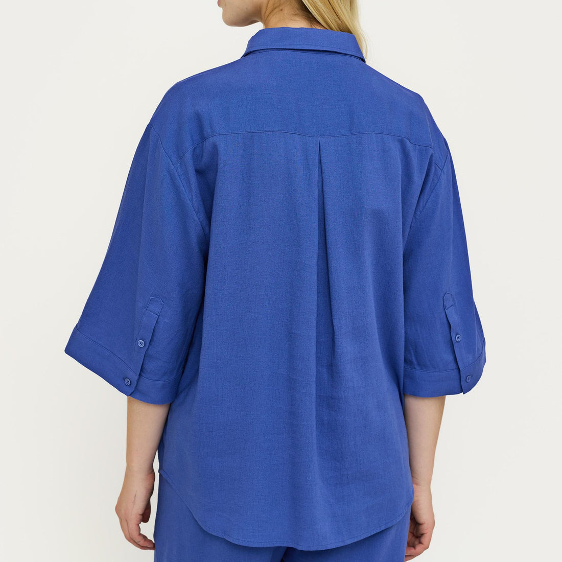 SRYindi Kortærmet Skjorte - Deep Ultramarine