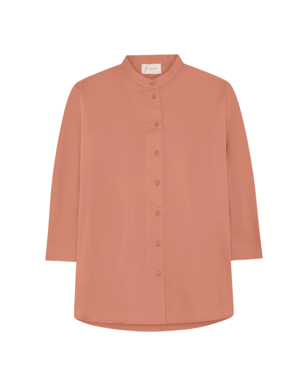 Seoul kort skjorte fra Frau i farven Cameo Brown