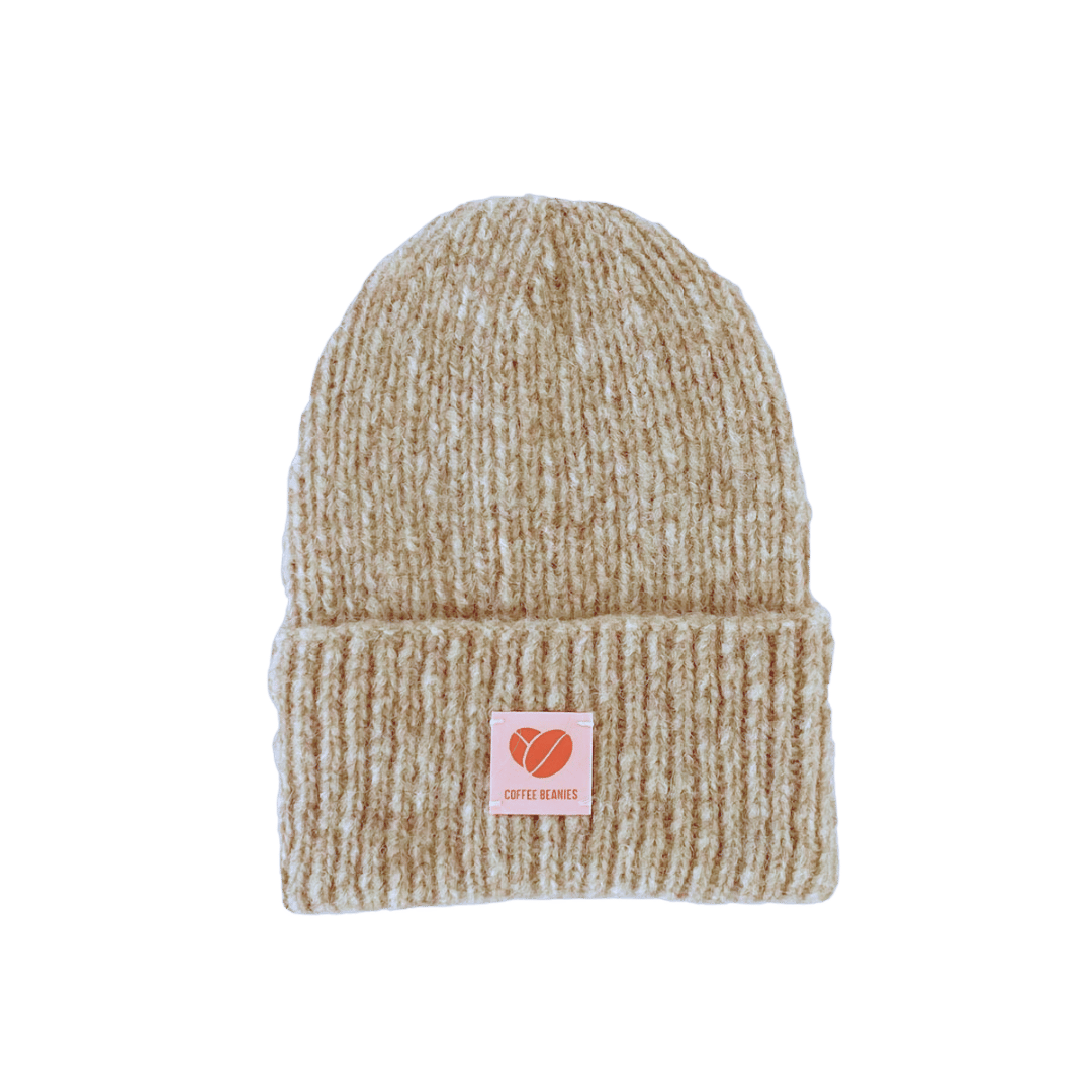 Varm creme farvet hue i alpaca mix fra Coffee Beanies