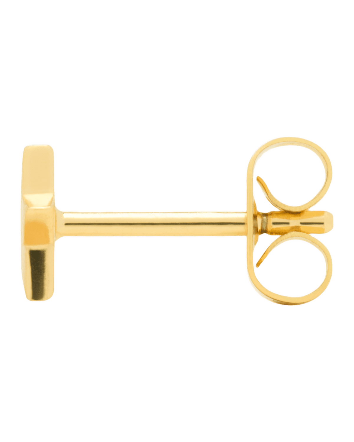 Ørestik/ørering fra LULU CPH i guld som er formet som en stjerne