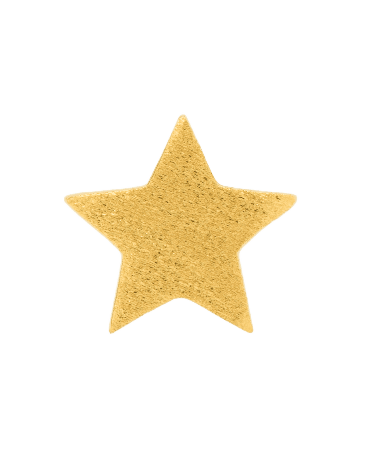 Ørestik/ørering fra LULU CPH i guld som er formet som en stjerne