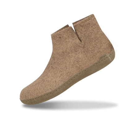 Støvle Med Skindsål - Sand