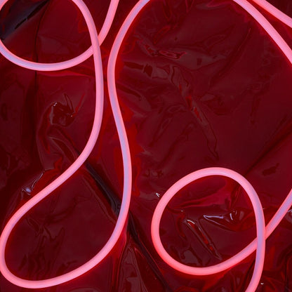 Flex Tube Lampe 5 meter - Warm Red