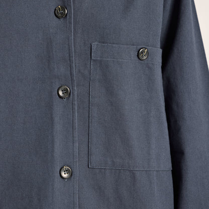 Sussie Skjorte - Øko Bomuld - Denim Blue