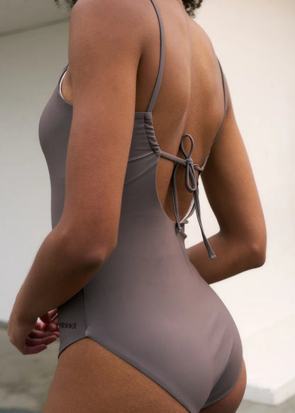 BAY Bandeau Badedragt - Walnut
