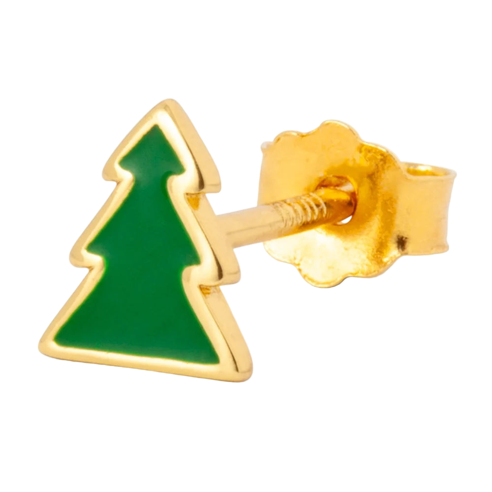 Grøn juletræs ørering fra LULU CPH