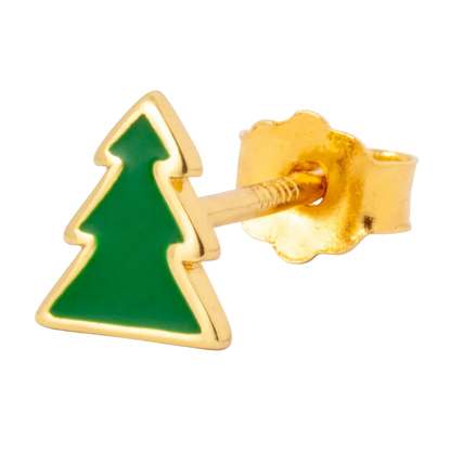 Grøn juletræs ørering fra LULU CPH