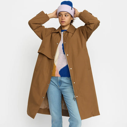 Trenchcoat Jakke - Brown
