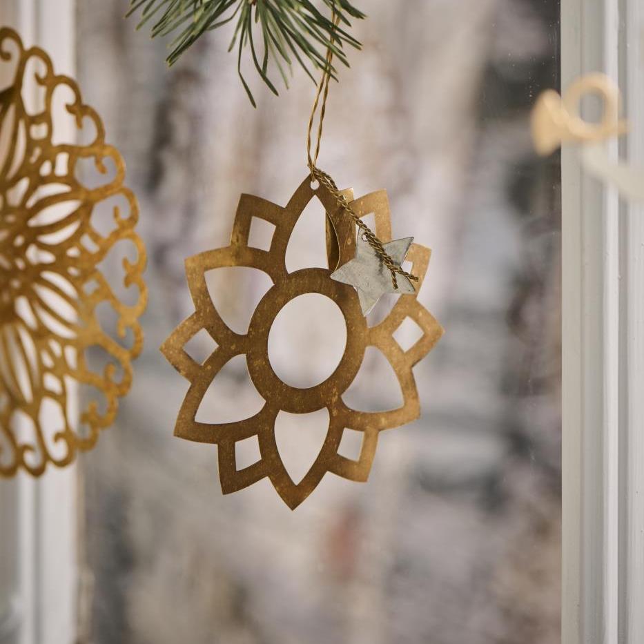 Blomst - Messingophæng - Gloria (ass.)