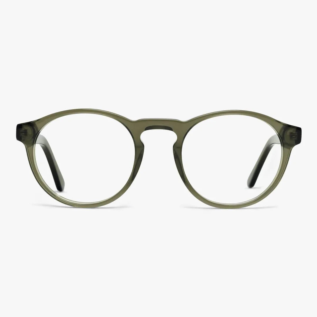 Trondheim Læsebrille - Shiny Olive