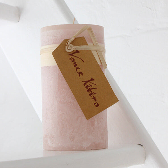 Timber - Allergivenlige Bloklys - Soft Pink
