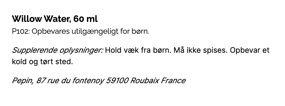 Willow Water, Plantepleje Til Rødder - Pilevand