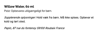 Willow Water, Plantepleje Til Rødder - Pilevand