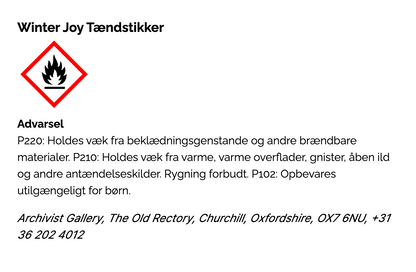 Tændstikker - Winter Joy