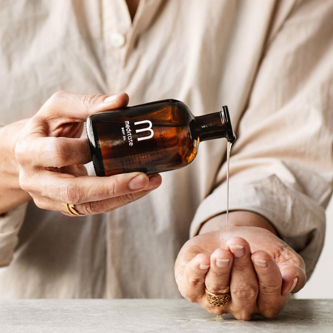 Body Oil, Kropsolie, 100 ml. - Meditate
