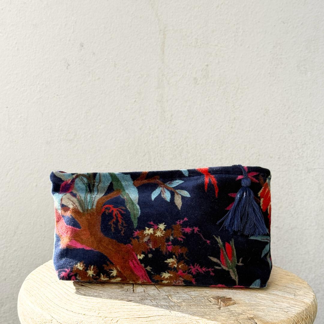 Indisk toilettaske - Blå