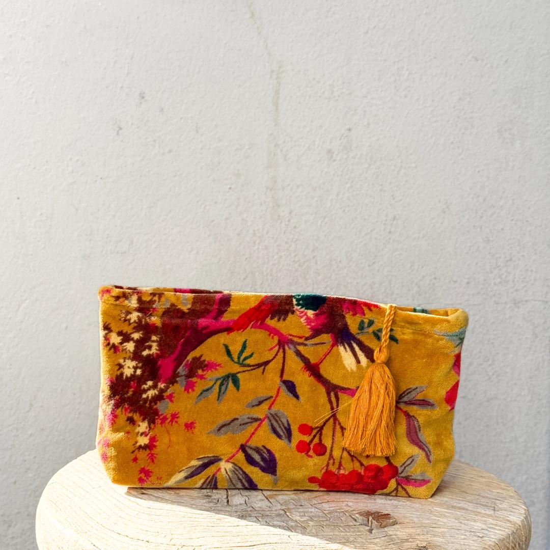 Indisk toilettaske - Gul