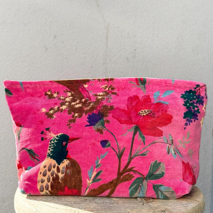 Indisk toilettaske - Pink