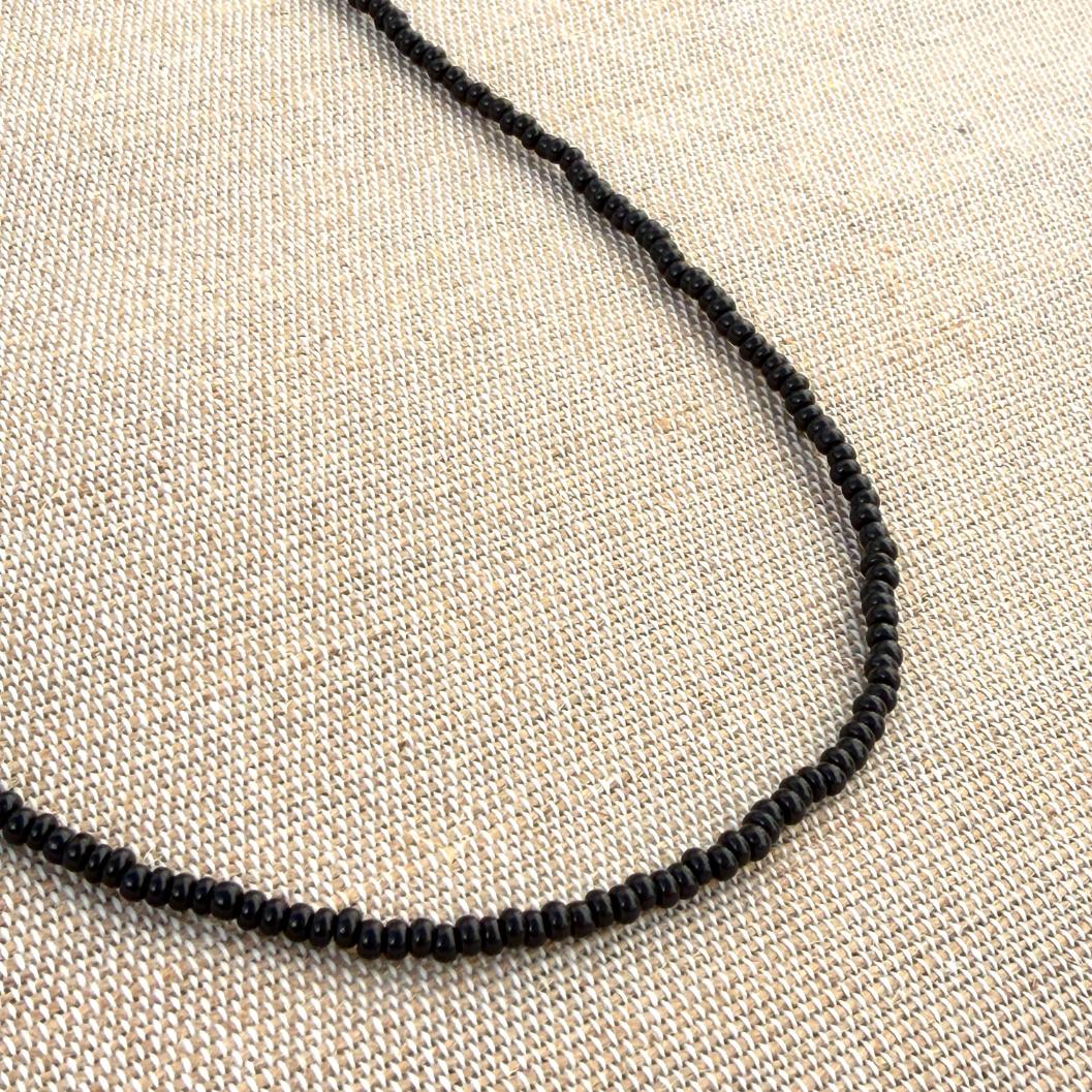 KALA Perlehalskæde - Black