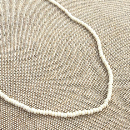 KALA Perlehalskæde - Cream