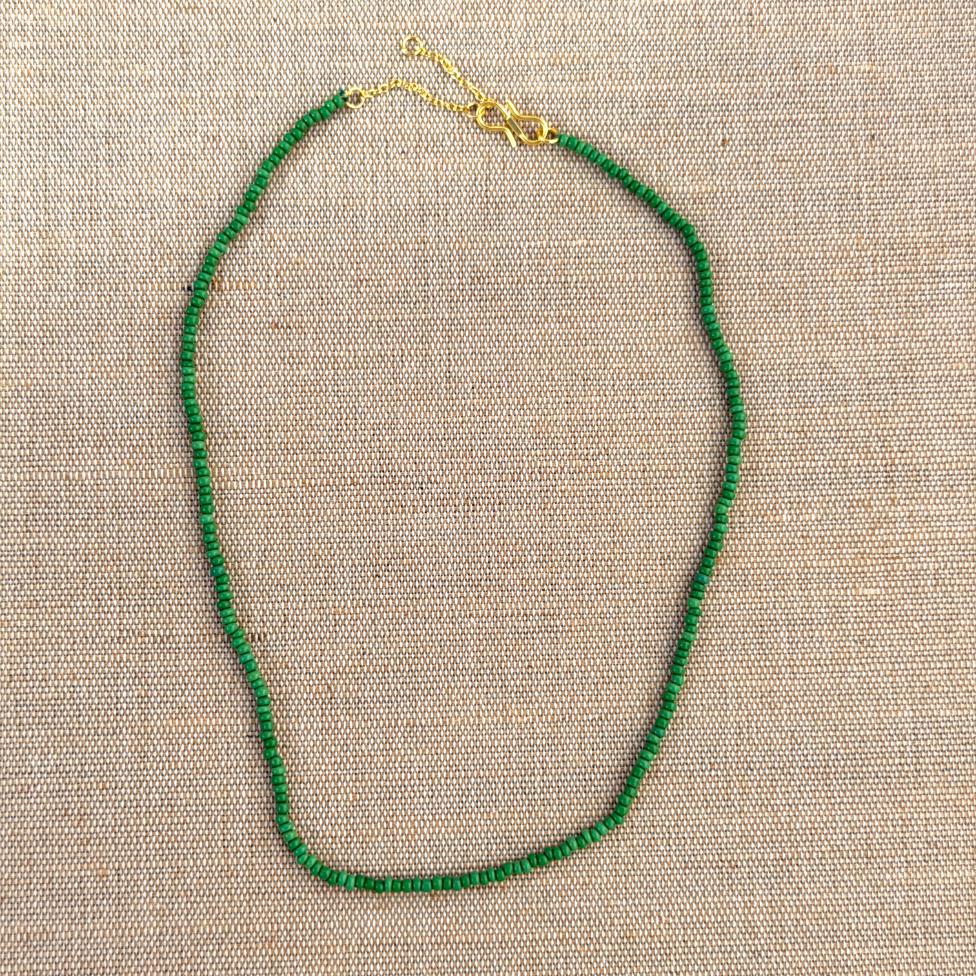 KALA Perlehalskæde - Green