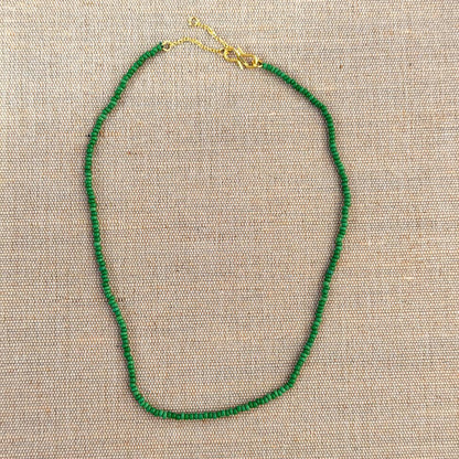 KALA Perlehalskæde - Green