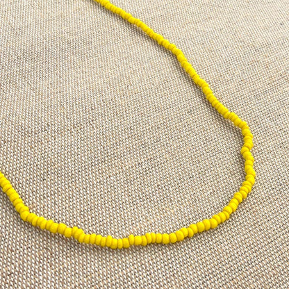 KALA Perlehalskæde - Yellow