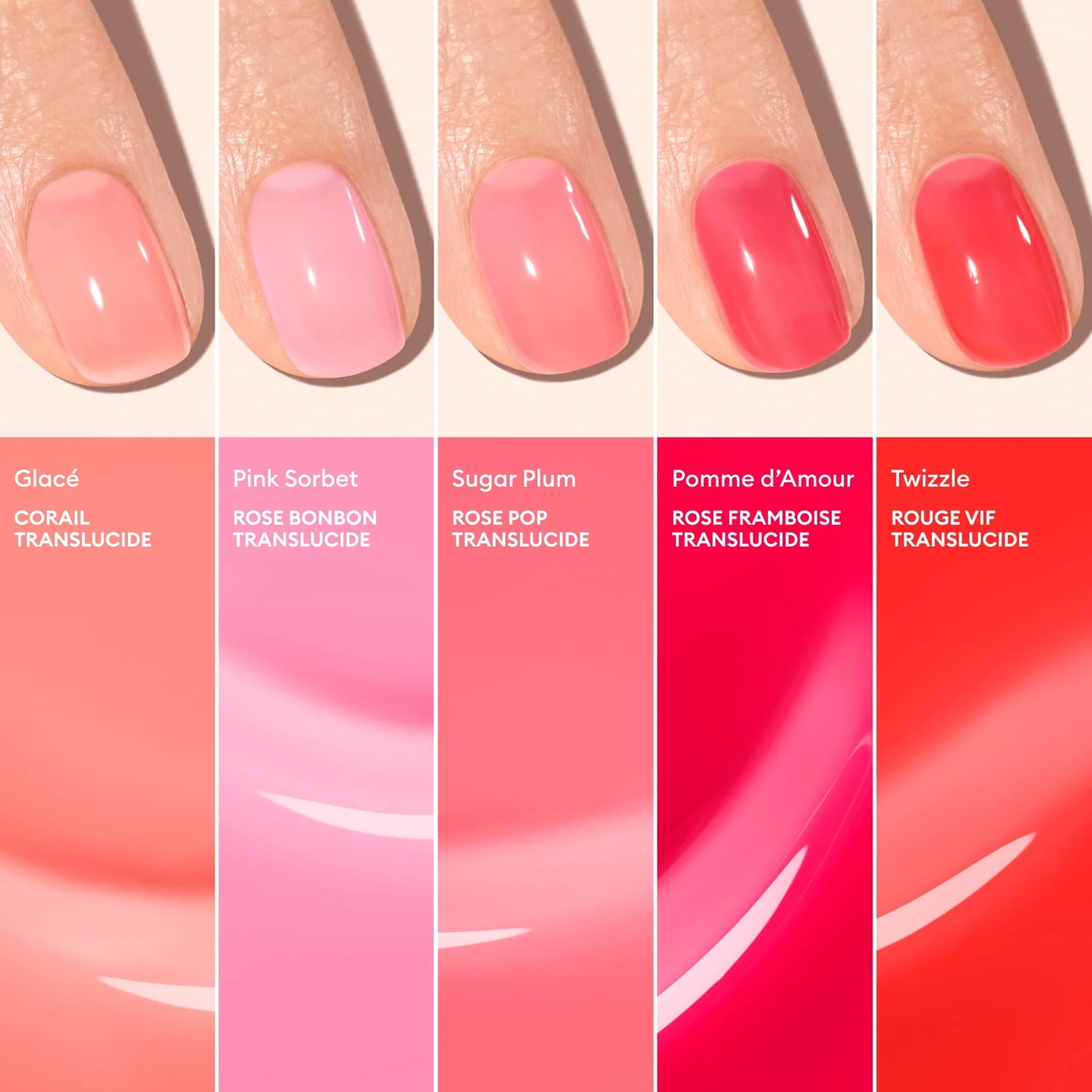 Jelly Neglelak - Pink Sorbet