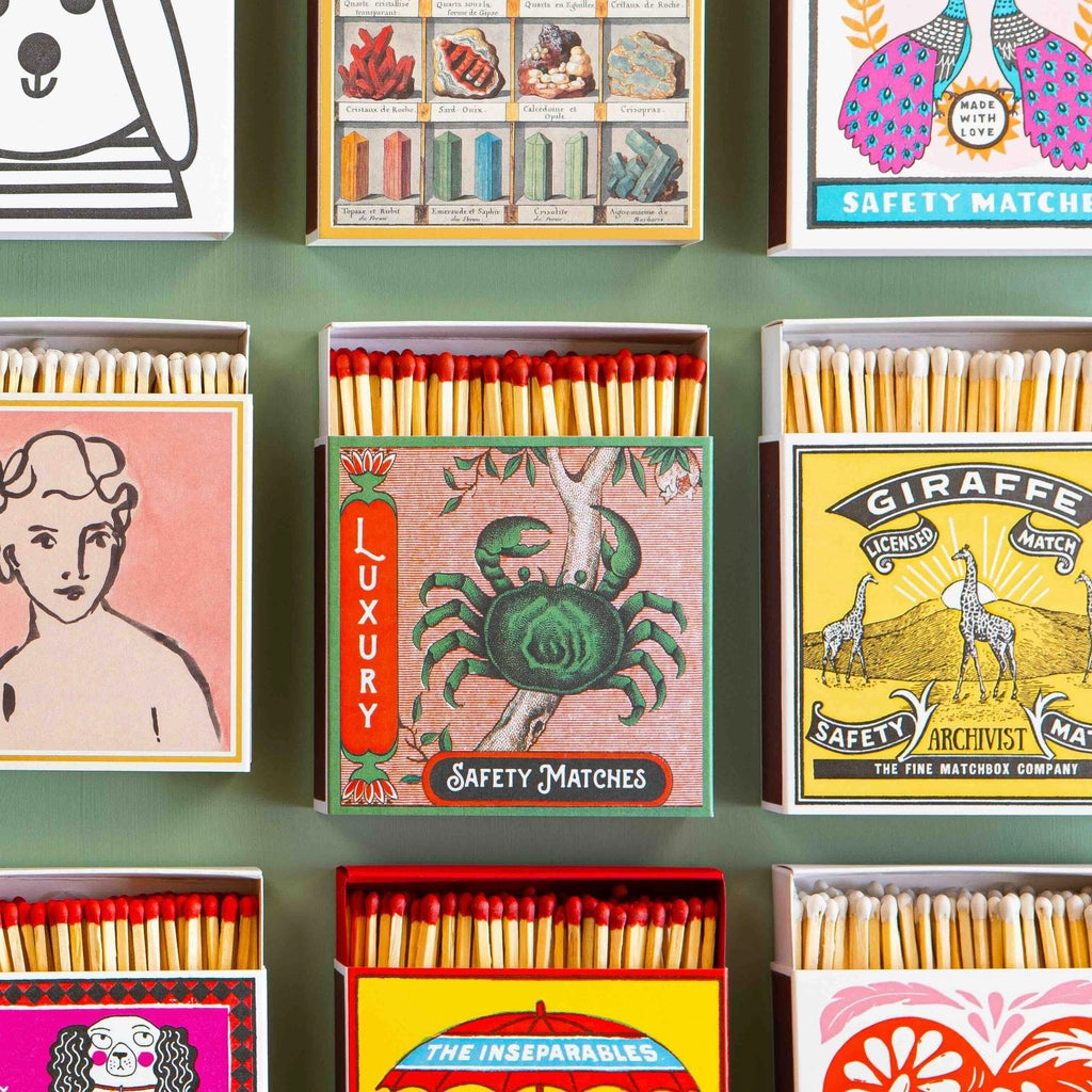 Flotte tændstikker fra Archivist gallery - Luksus tændstikker på 10 cm