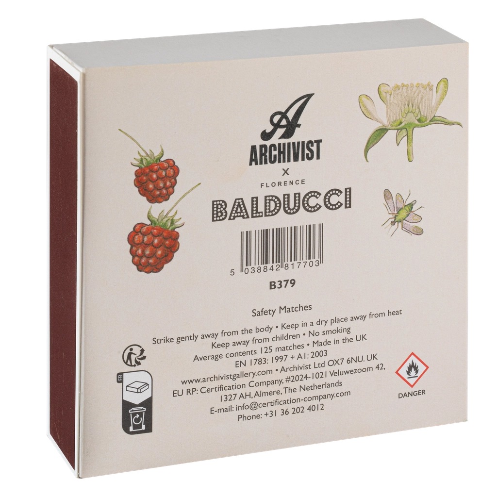 Rose framboise matches - luksus tændstikker