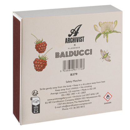Rose framboise matches - luksus tændstikker