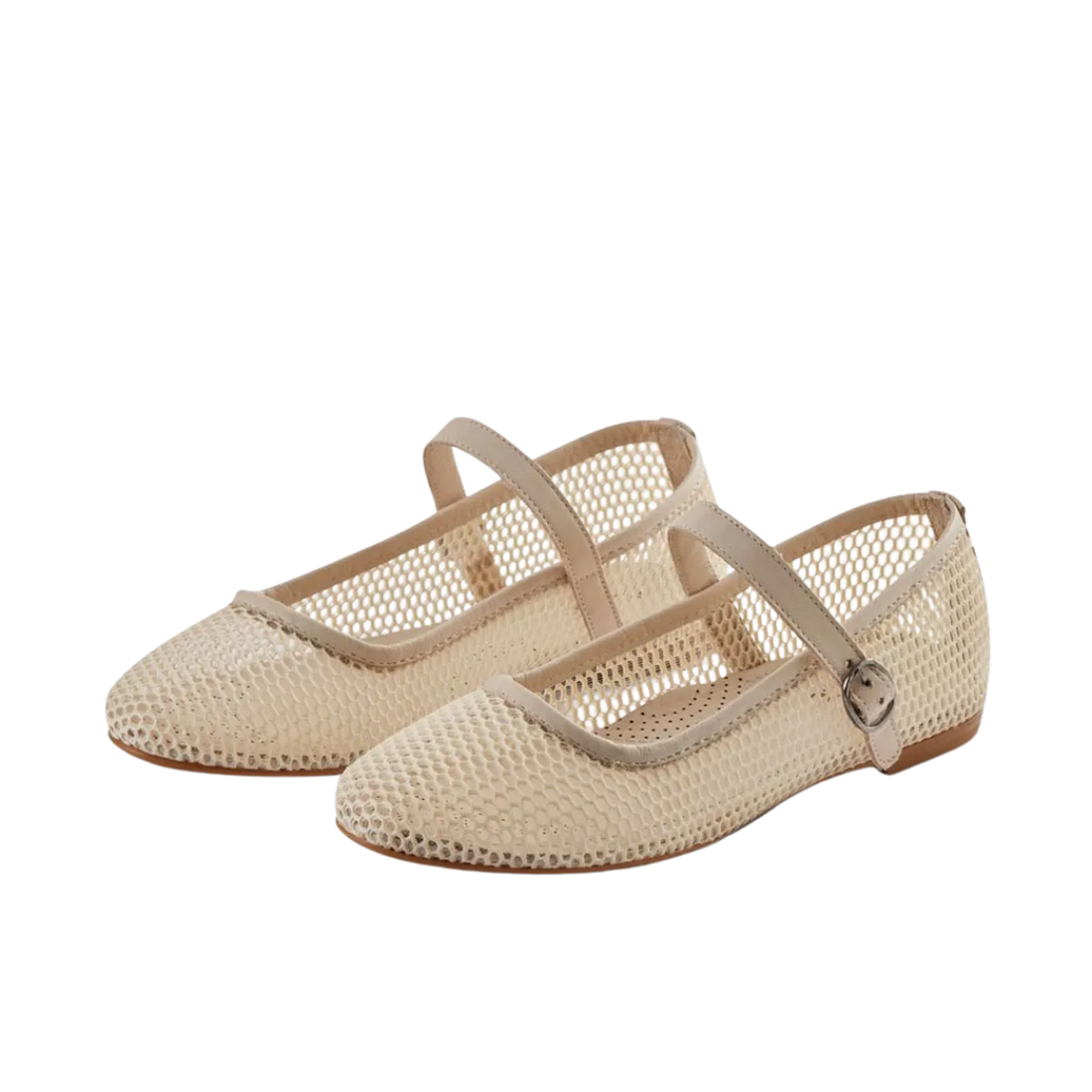 Off White mesh ballerina fra Atone Cph
