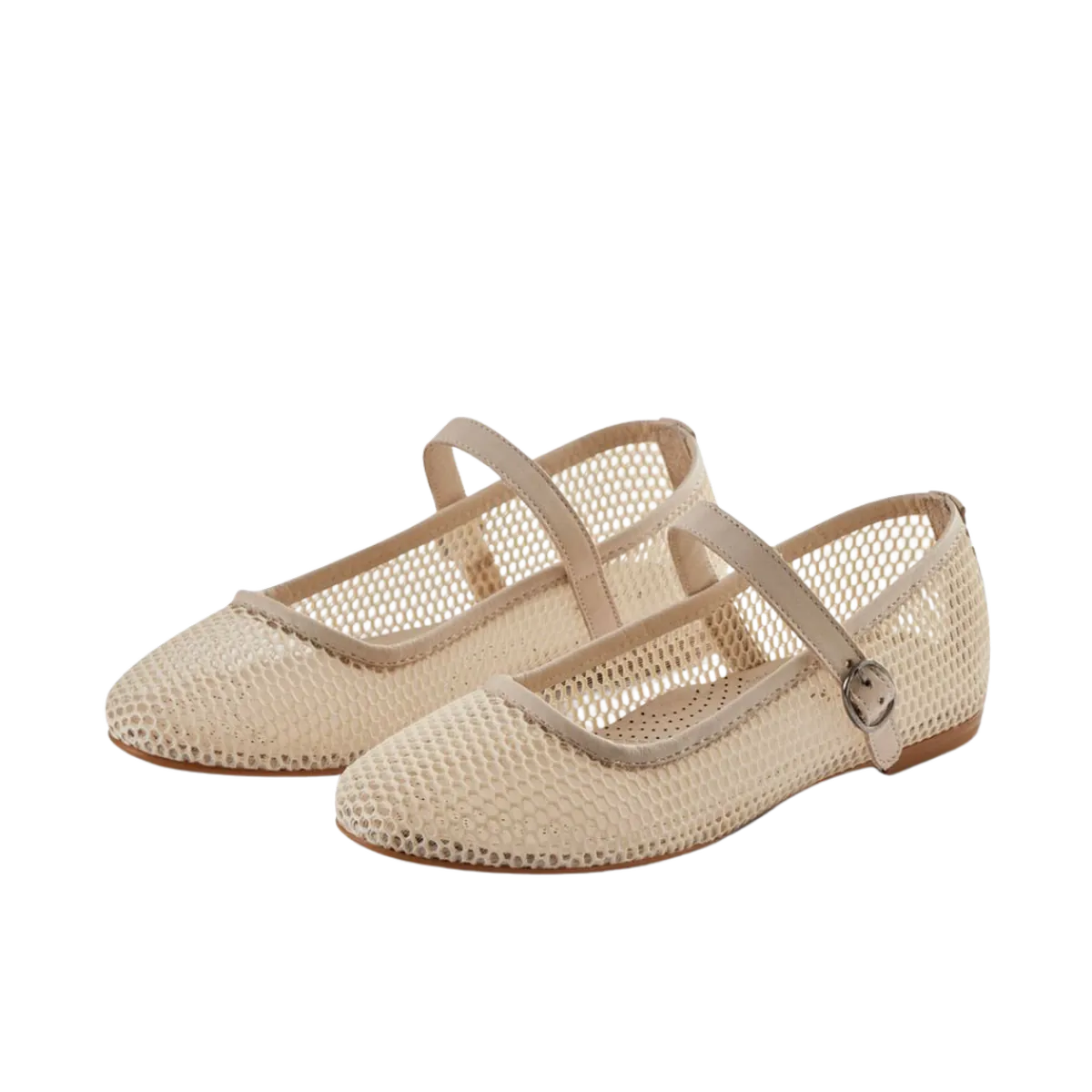 Off White mesh ballerina fra Atone Cph