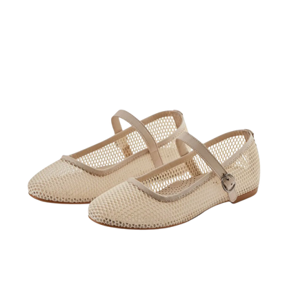Off White mesh ballerina fra Atone Cph