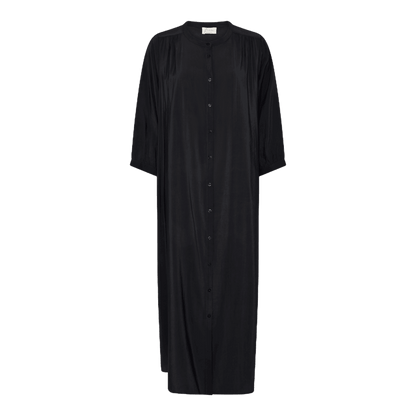 Bred Bari Kjole - Viskose - Black