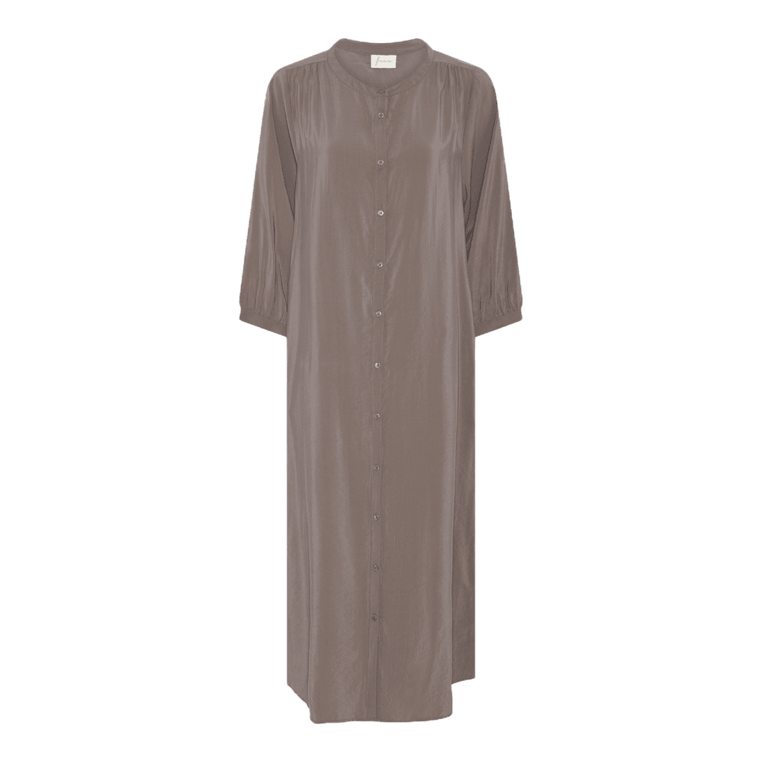 Smal Bari Kjole - Viskose - Morel